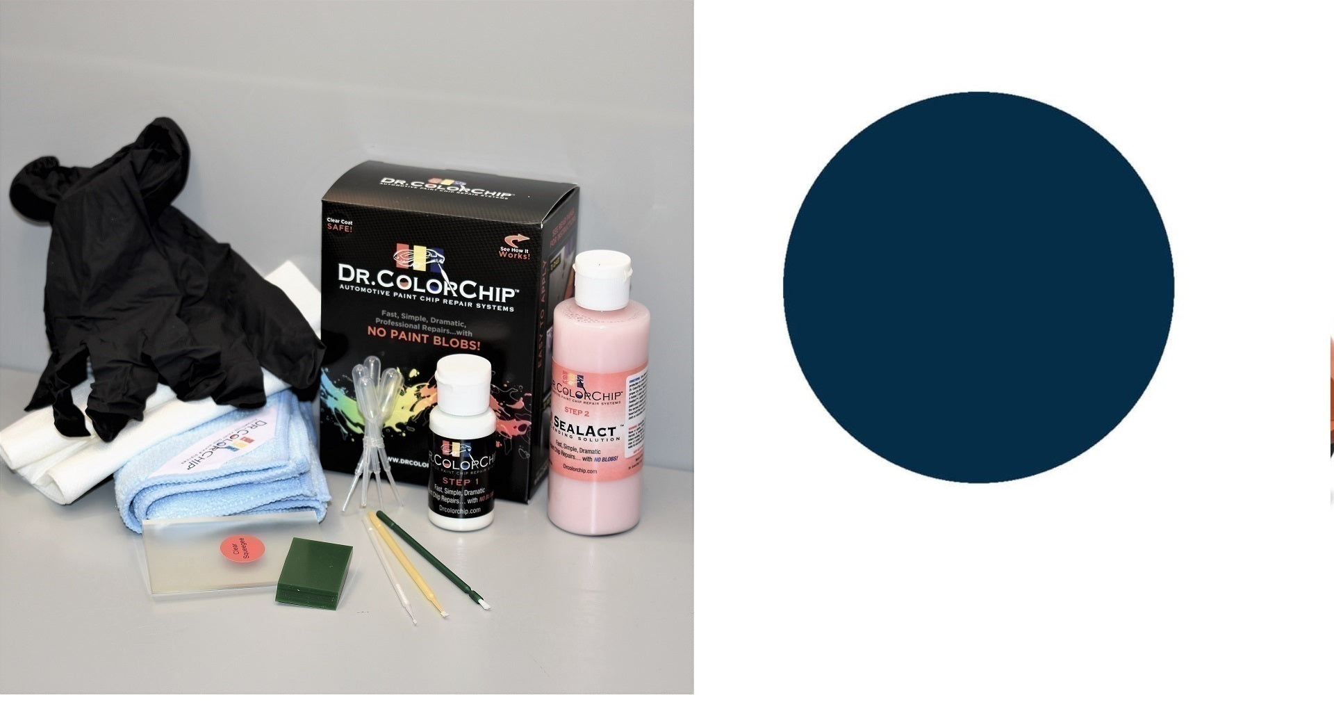 2018 Smart Car Fortwo Exterior Touch Up Paint Kit, Dr Color Chip, Squirt 'n Squeegee PLUS