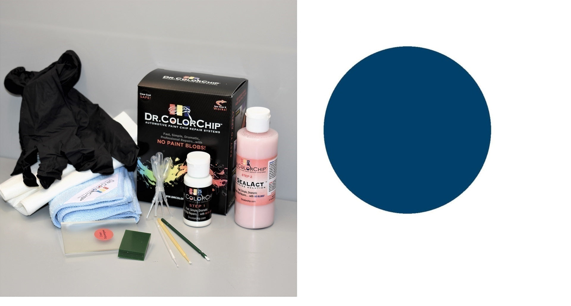 2019 Chevy Bolt EV Exterior Touch Up Paint Kit, Dr Color Chip, Squirt 'n Squeegee PLUS