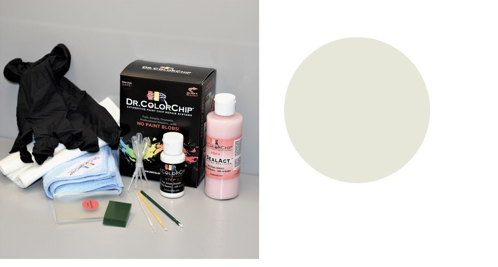 2019 Chevy Bolt EV Exterior Touch Up Paint Kit, Dr Color Chip, Squirt 'n Squeegee PLUS