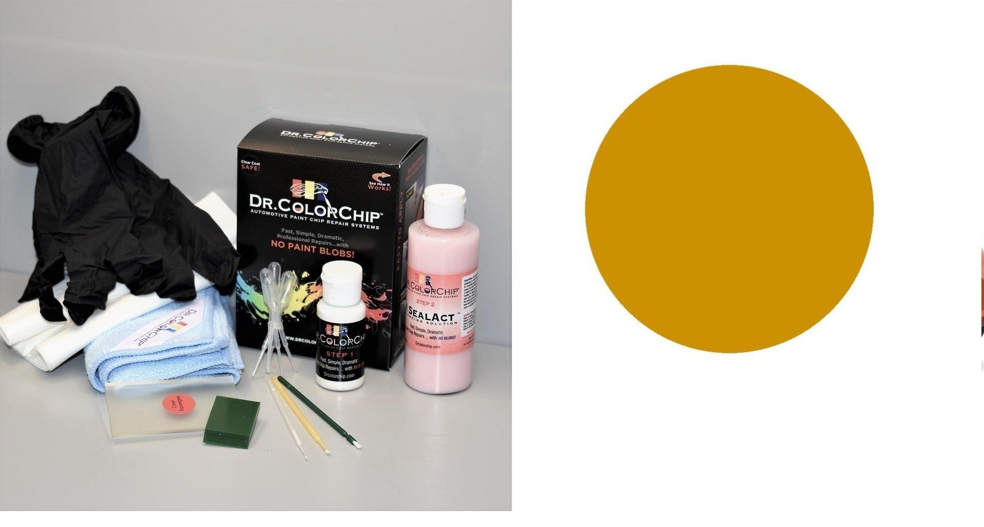 2018 Smart Car Fortwo Exterior Touch Up Paint Kit, Dr Color Chip, Squirt 'n Squeegee PLUS