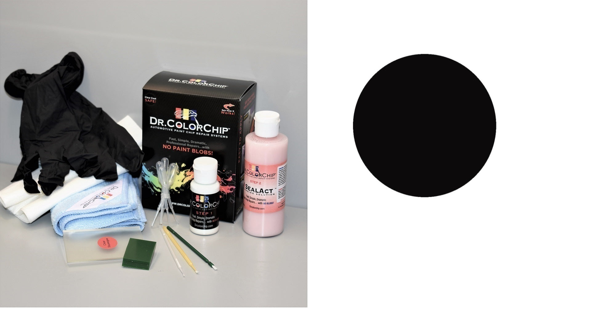 2018 Chevy Bolt EV Exterior Touch Up Paint Kit, Dr Color Chip, Squirt 'n Squeegee PLUS