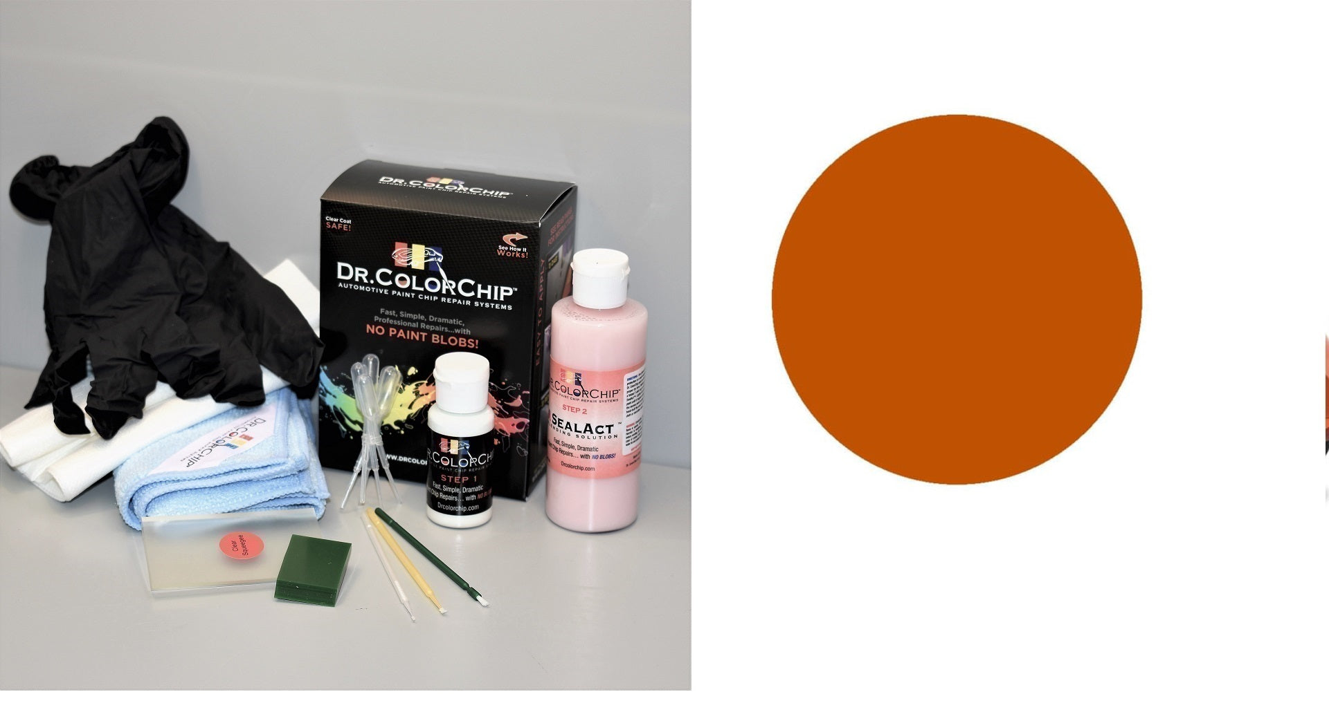 2018 Smart Car Fortwo Exterior Touch Up Paint Kit, Dr Color Chip, Squirt 'n Squeegee PLUS