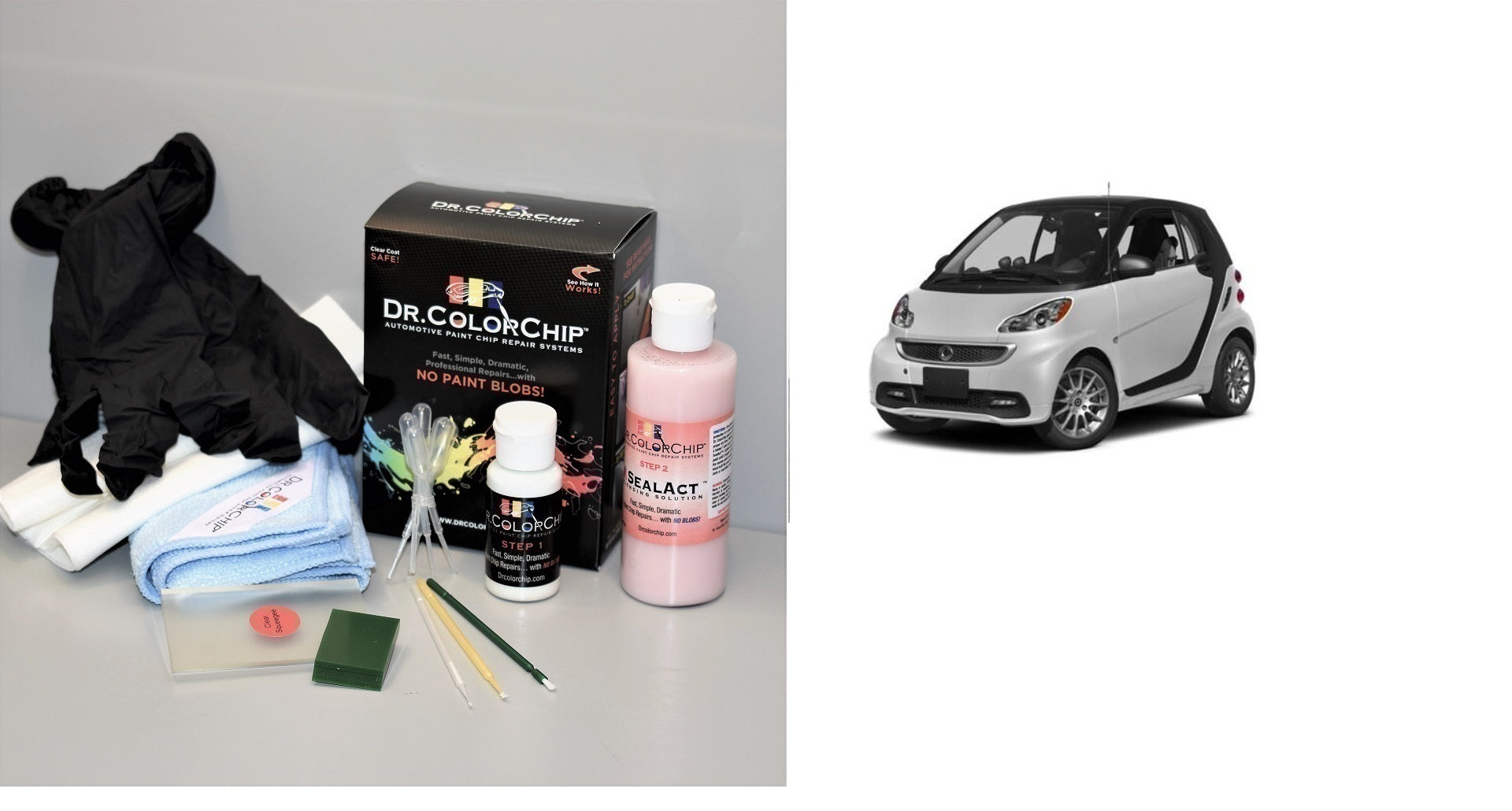 2011 Smart Car Fortwo Exterior Touch Up Paint Kit