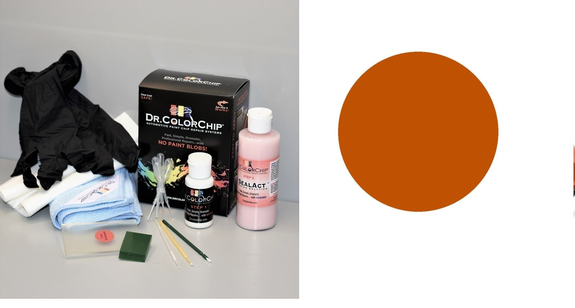 2018 Smart Car Fortwo Exterior Touch Up Paint Kit, Dr Color Chip, Squirt 'n Squeegee PLUS