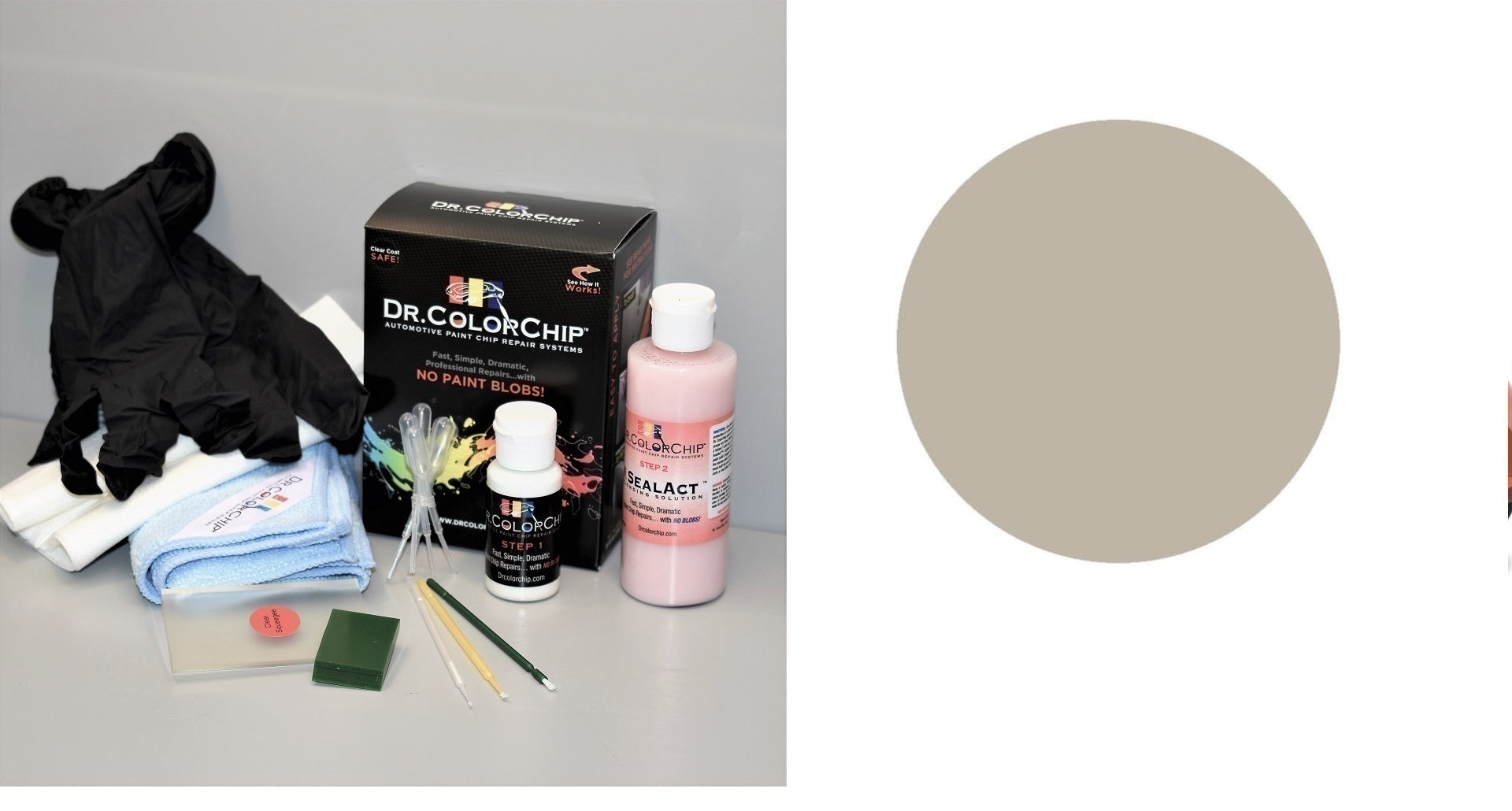 2018 Smart Car Fortwo Exterior Touch Up Paint Kit, Dr Color Chip, Squirt 'n Squeegee PLUS