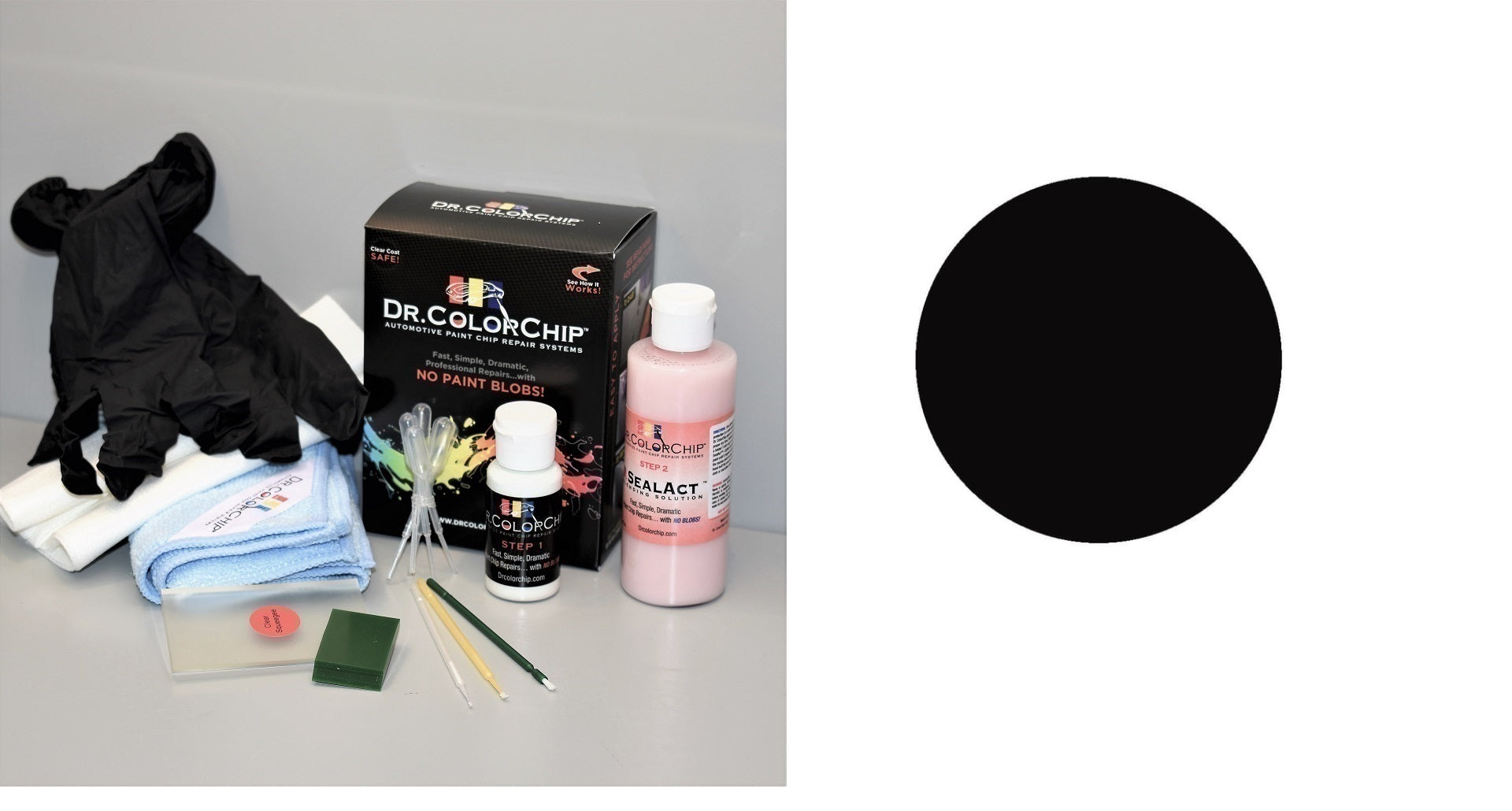 2018 Chevy Bolt EV Exterior Touch Up Paint Kit, Dr Color Chip, Squirt 'n Squeegee PLUS