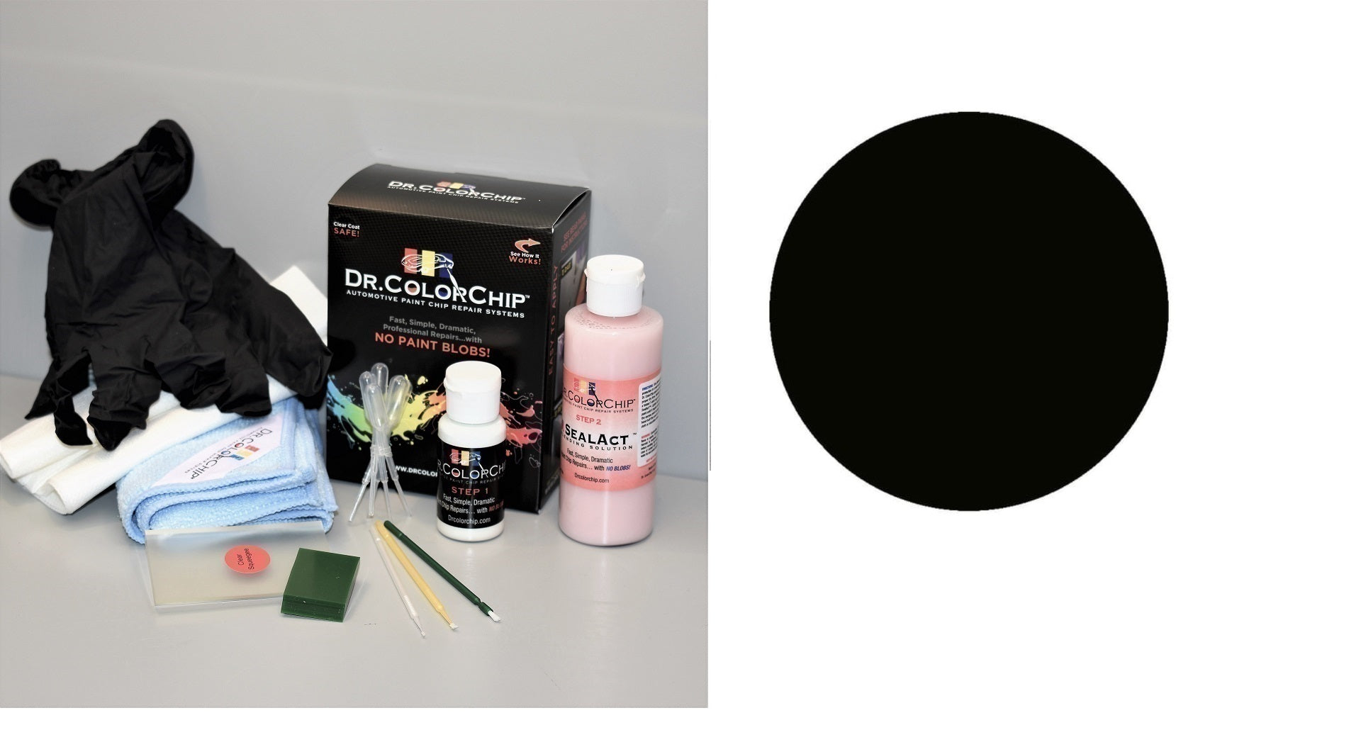 2012 Smart Car Fortwo Exterior Touch Up Paint Kit, Dr Color Chip, Squirt 'n Squeegee PLUS