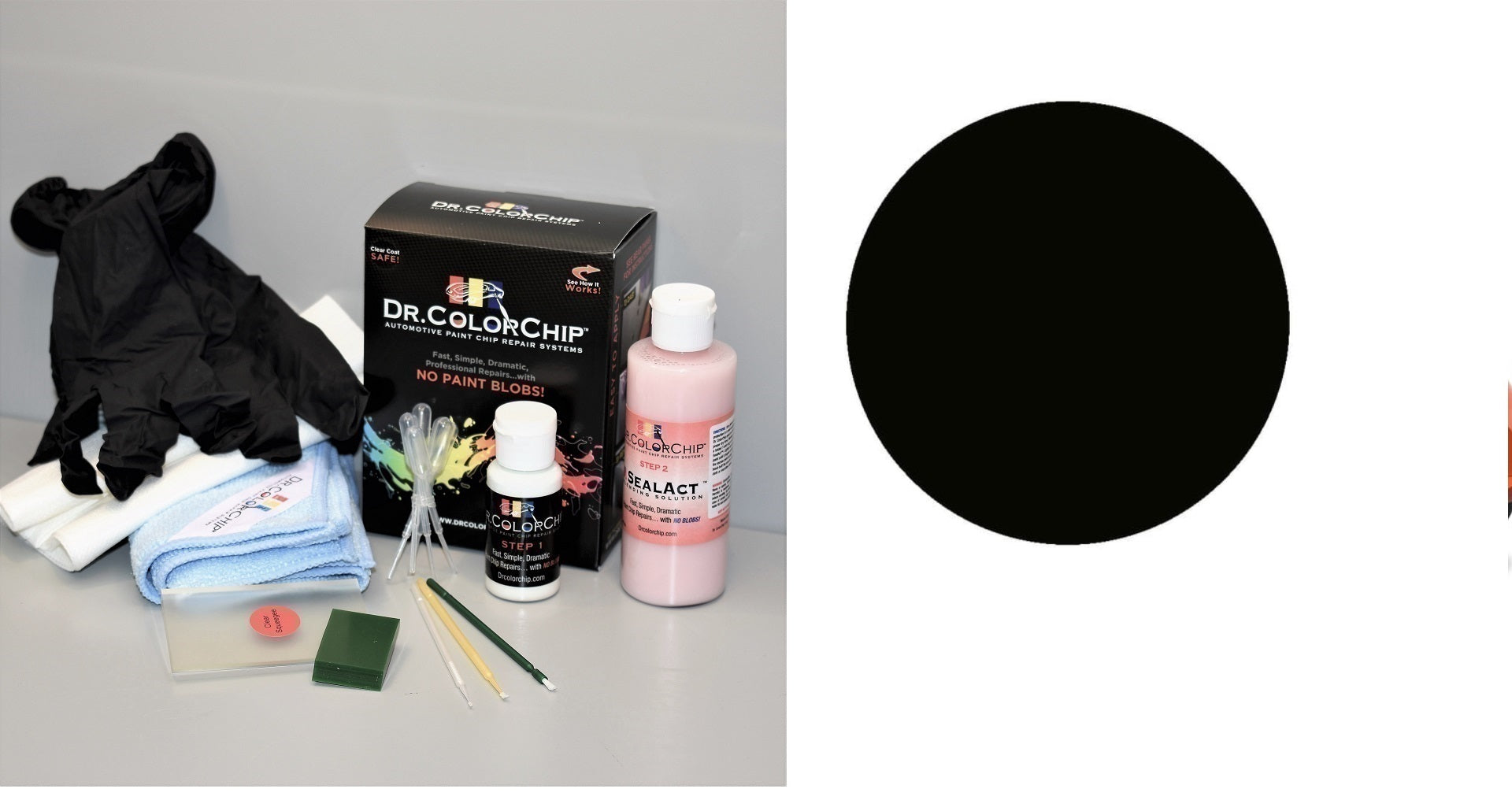 2018 Smart Car Fortwo Exterior Touch Up Paint Kit, Dr Color Chip, Squirt 'n Squeegee PLUS