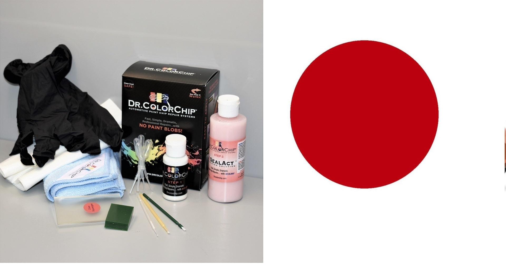 2018 Smart Car Fortwo Exterior Touch Up Paint Kit, Dr Color Chip, Squirt 'n Squeegee PLUS