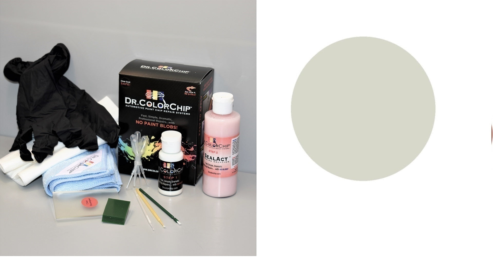 2016 Smart Car Fortwo Exterior Touch Up Paint Kit, Dr Color Chip, Squirt 'n Squeegee PLUS