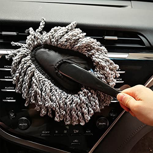 Interior, Exterior Car Microfiber Dash, Paint Duster Brush Cleaning Tool