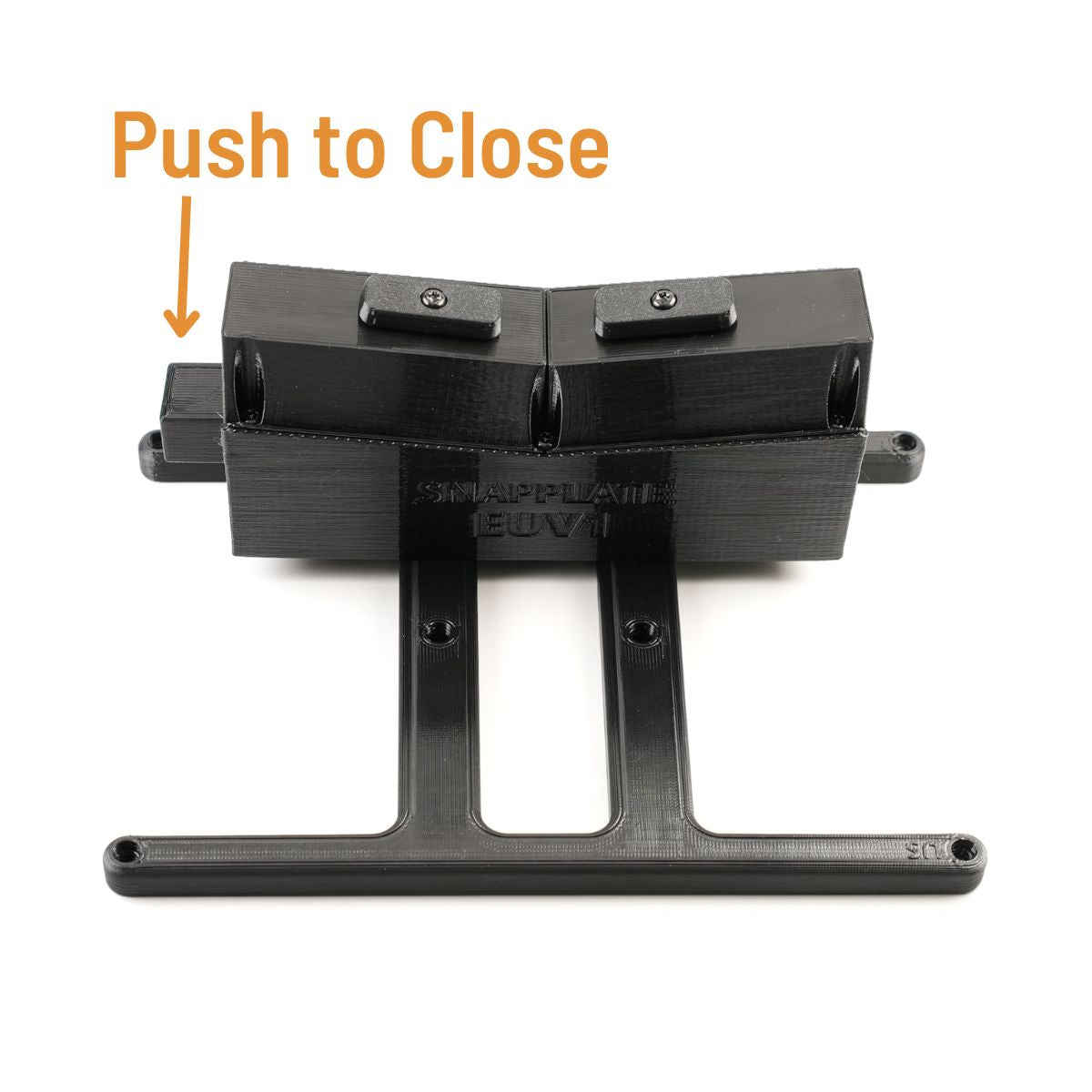 Chevy Bolt EUV SNAPPLATE Front License Plate Mount, Removable, 2022-2023