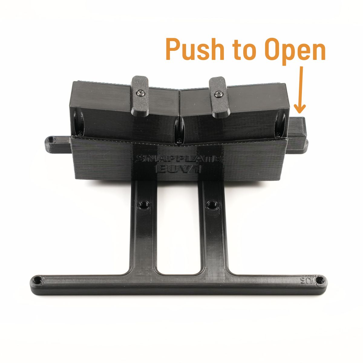 Chevy Bolt EUV SNAPPLATE Front License Plate Mount, Removable, 2022-2023