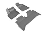 Chevy Bolt EUV 3D MAXpider Kagu Floor Mat Set, Gray, 1st and 2nd Row, 2022
