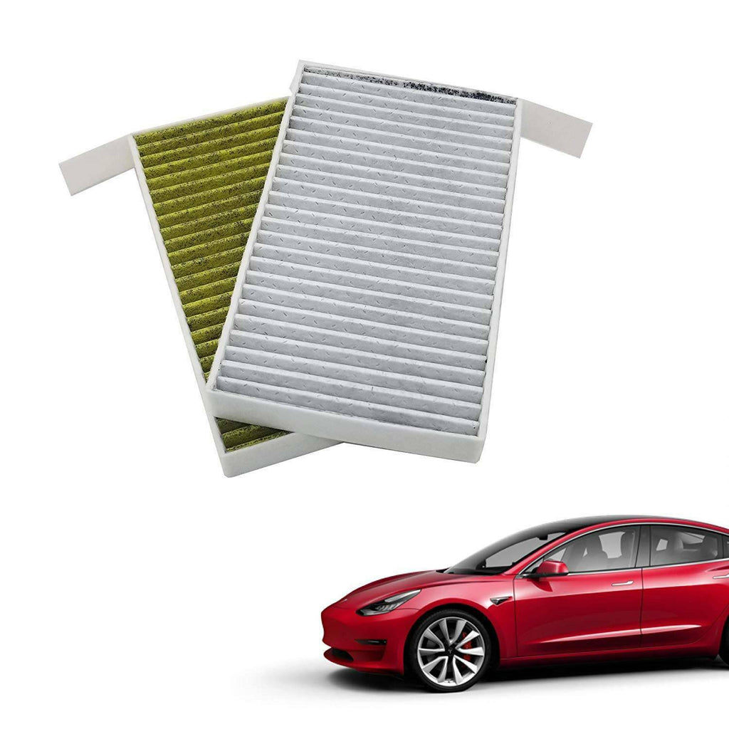 Tesla Model 3, Y Cabin Air Filters Replacement with Activated Carbon, 2017-2025
