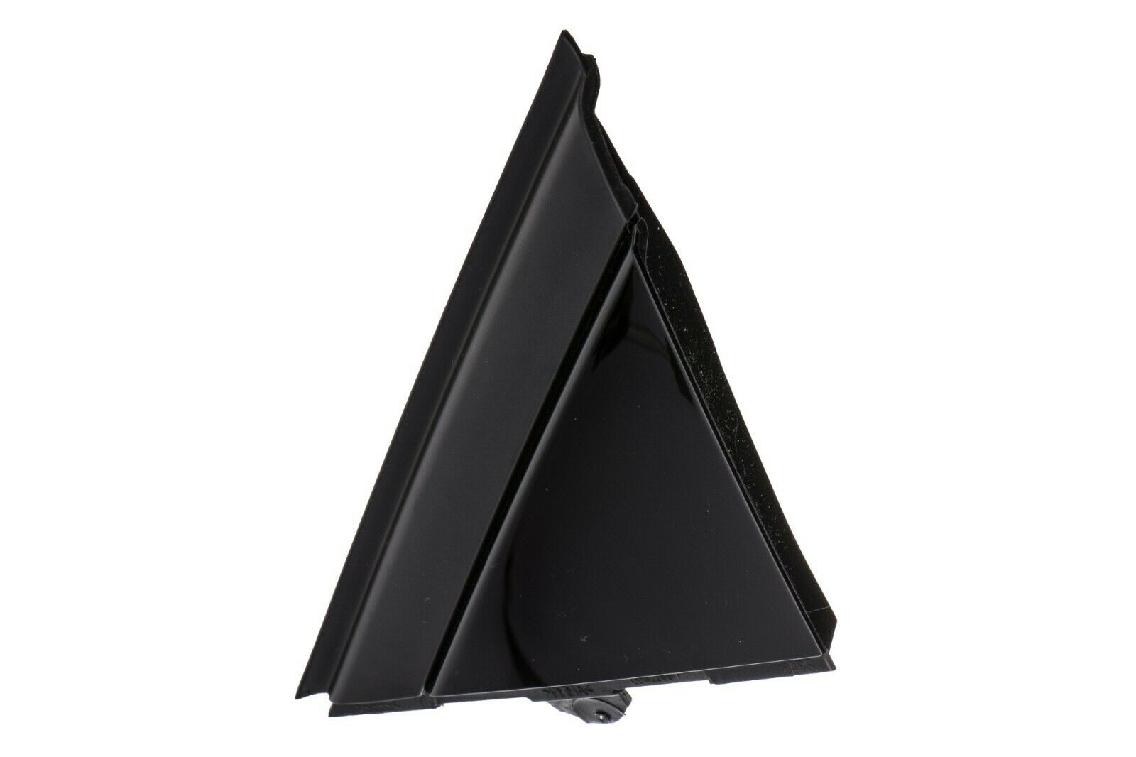 Fiat 500E Left Door Mirror Flag Cover Molding Matte Black , 2013-2019