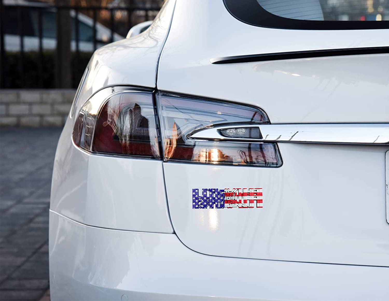 Tesla Model S, 3, X, Y Plaid Badge Car 3D Logo, Metal, Spaceballs Tribute Emblem, American Flag