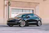 Tesla Model 3 Mud Flap Set, Rally Armor Red Logo, 2017-2023