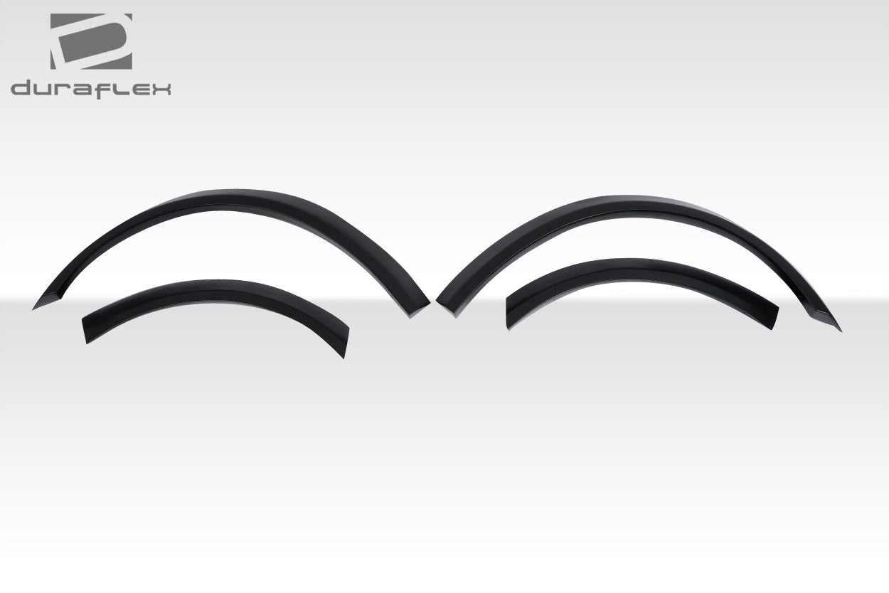 Tesla Model S Duraflex RVS Front Fender Flares, 4 Piece, 2012-2021