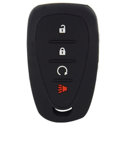 Chevy Volt Remote Key Fob Silicone Skin Case Cover, 2016-2019