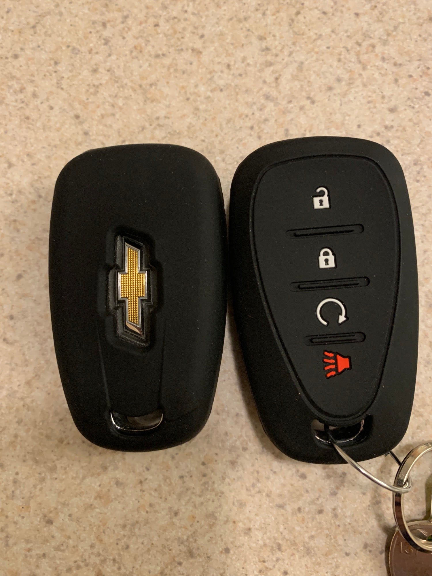 Chevy Bolt EV, EUV Remote Key Fob Silicone Skin Case Cover, 2017-2023