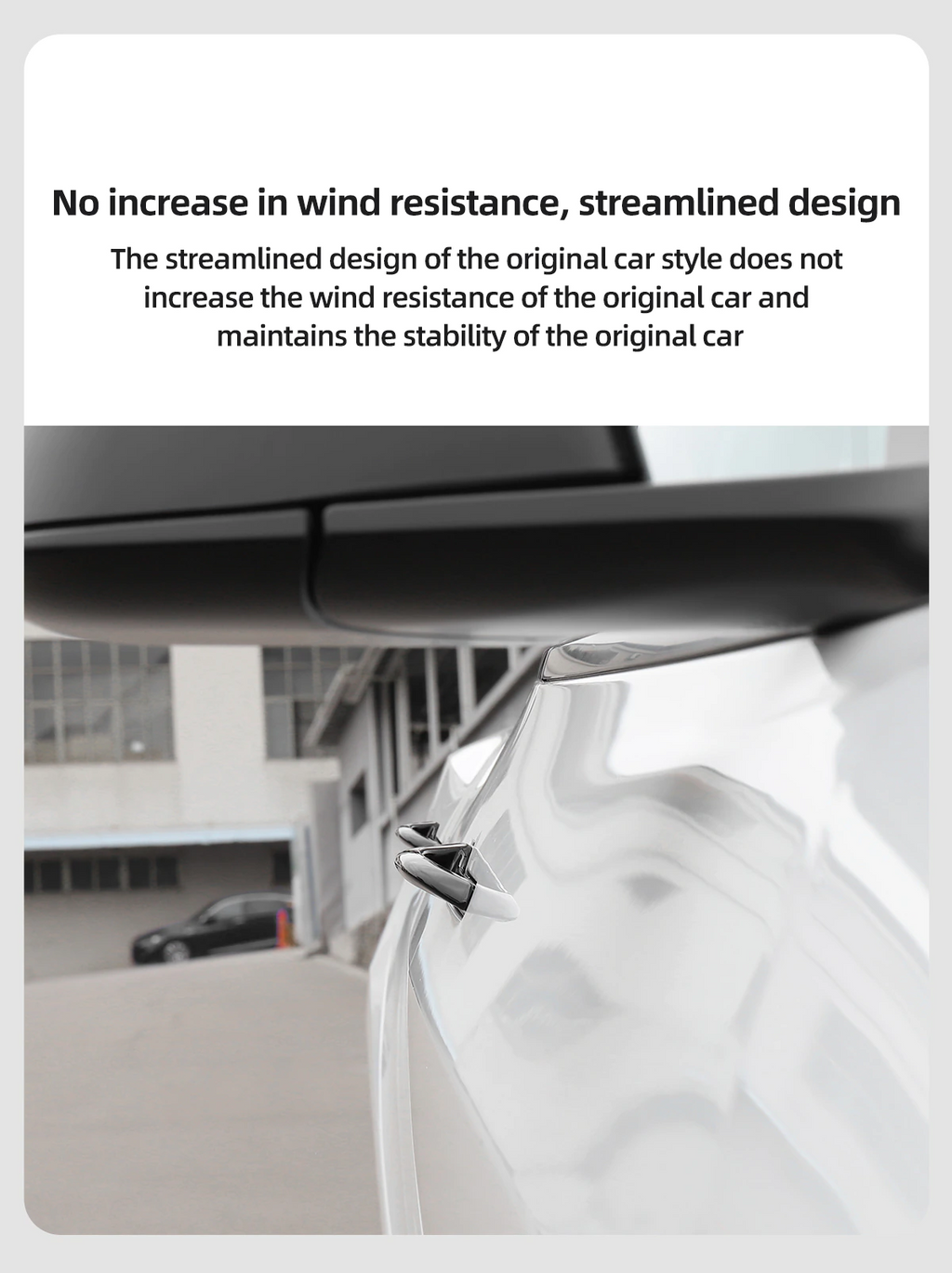 Tesla Model 3, Y, Anti-Freeze Outside Door Handel Extension Set, Piano Gloss Black