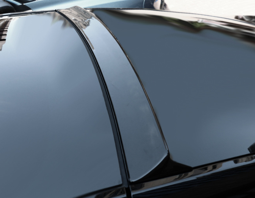 Tesla Model Y Rear Roof Spoiler, Wing, ABS Gloss Black, 2020-2024