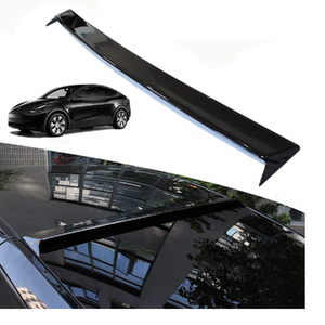 Tesla Model Y Rear Roof Spoiler, Wing, ABS Gloss Black, 2020-2022