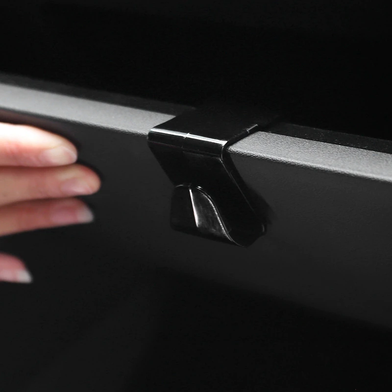 Tesla Model 3, Y ABS Co-Pilot Glove Box Storage Hooks, Multi-Purpose Storage Hangers, 2PCS