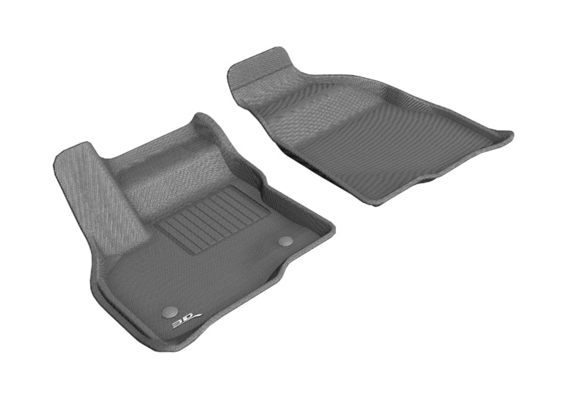 Chevy Bolt EV 3D MAXpider Kagu Front Floor Mats, Gray, 2017-2023