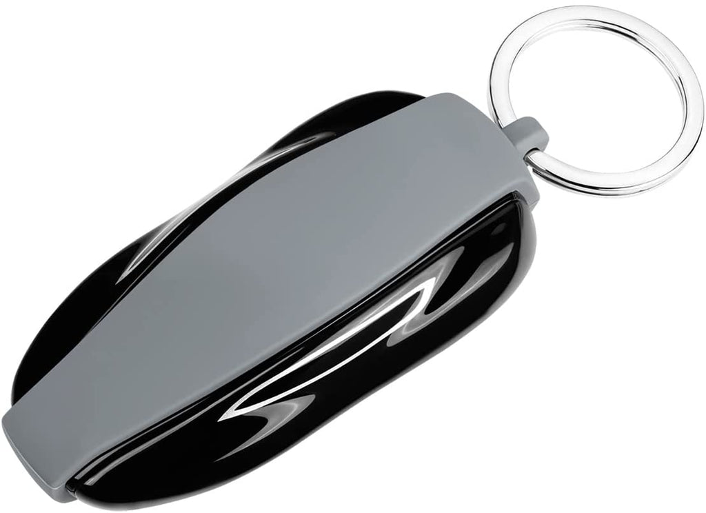 Tesla Model S Key Fob Cover Shell Protector Case Holder, Grey, 2012-2026