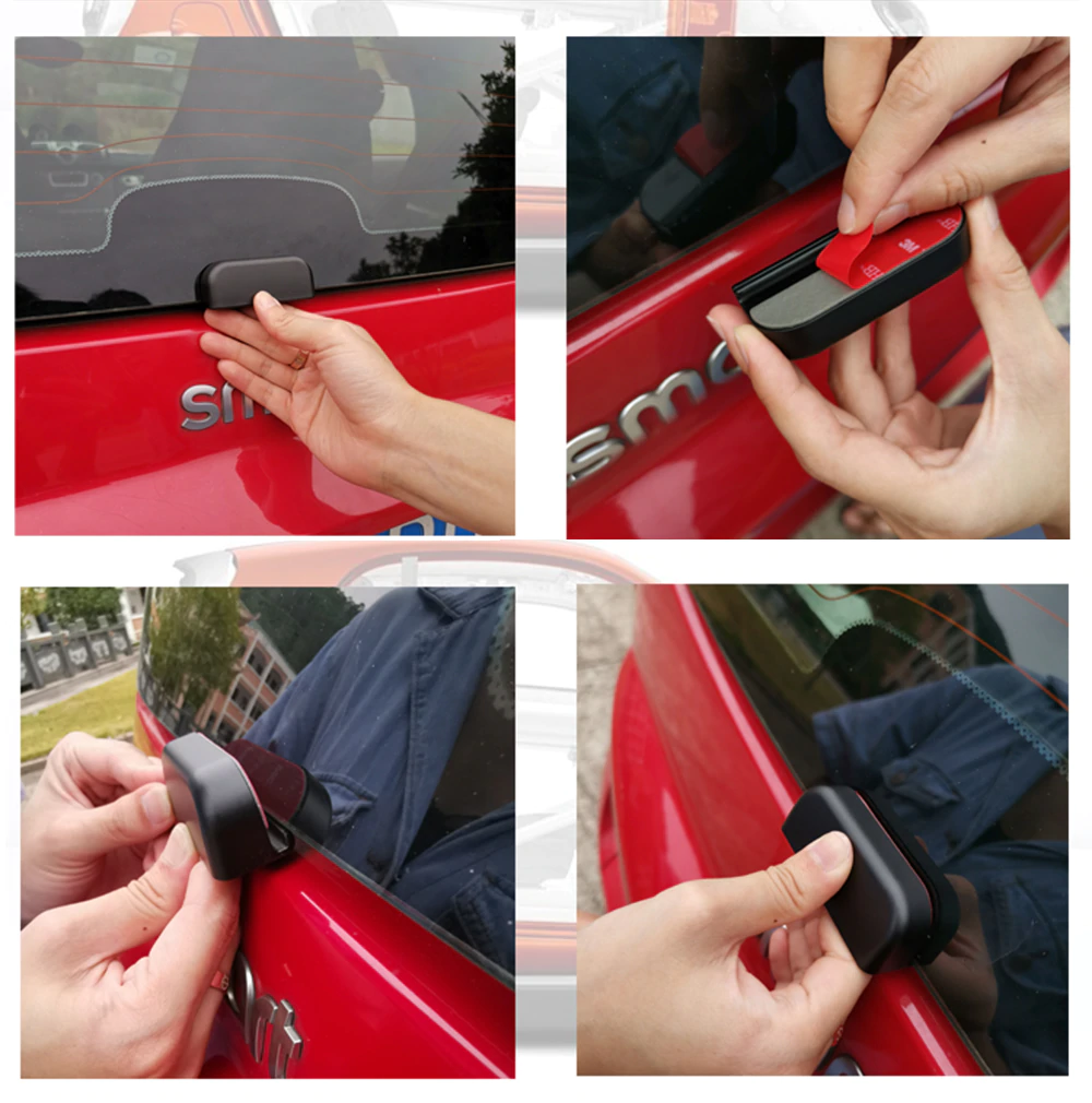 Smart Car Fortwo Rear Window Lift Handle Add On, 2004-2015