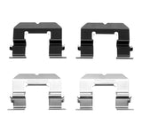 Chevy Volt Front Disc Brake Pad Hardware Kit, 2016-2019