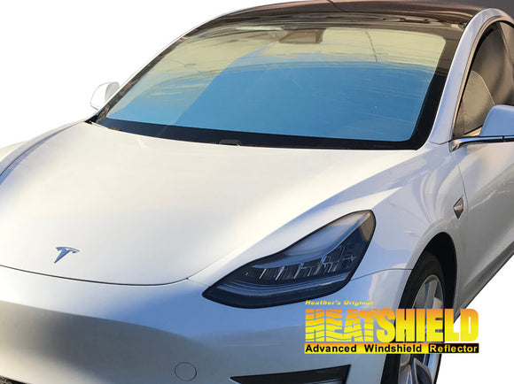 Tesla Model 3 Sun Shade, Heatshield Custom-Fit Silver Series, 2017-2023