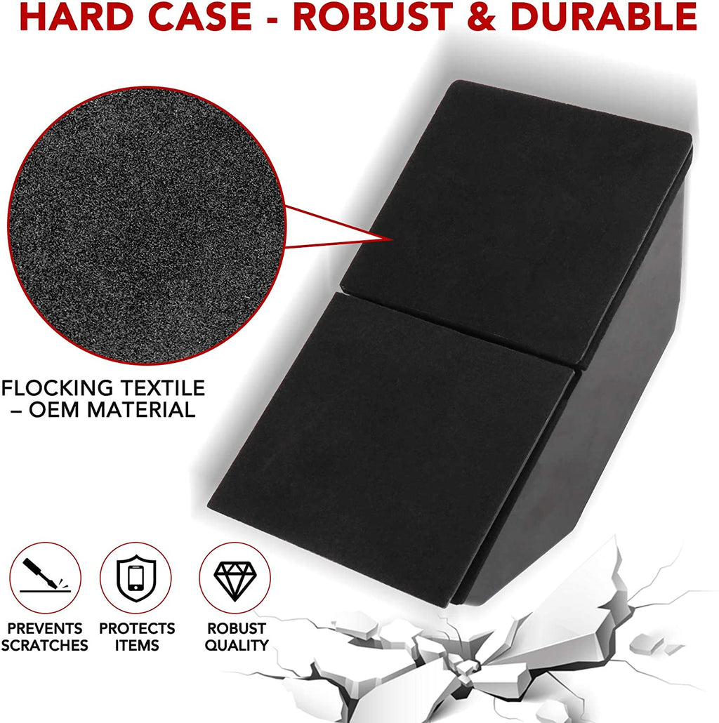 2021 Tesla Model 3, Y Center Console Organizer Hidden Storage Box, W/ Flocking, 2021