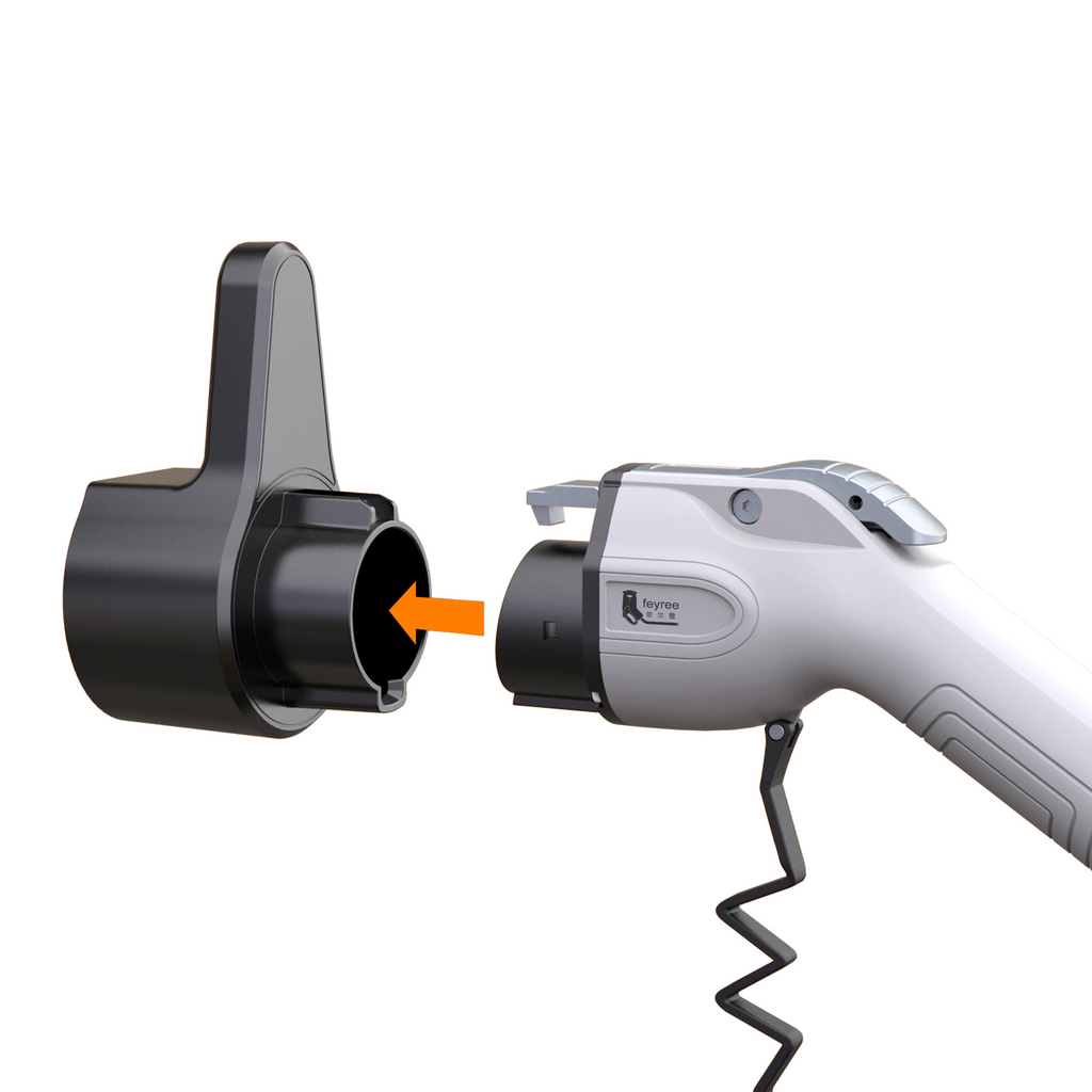  J1772 Connector Holder Holster Dock Wall Mount Organizer, Tesla, Chevy Bolt, Chevy Volt, Fiat 500E