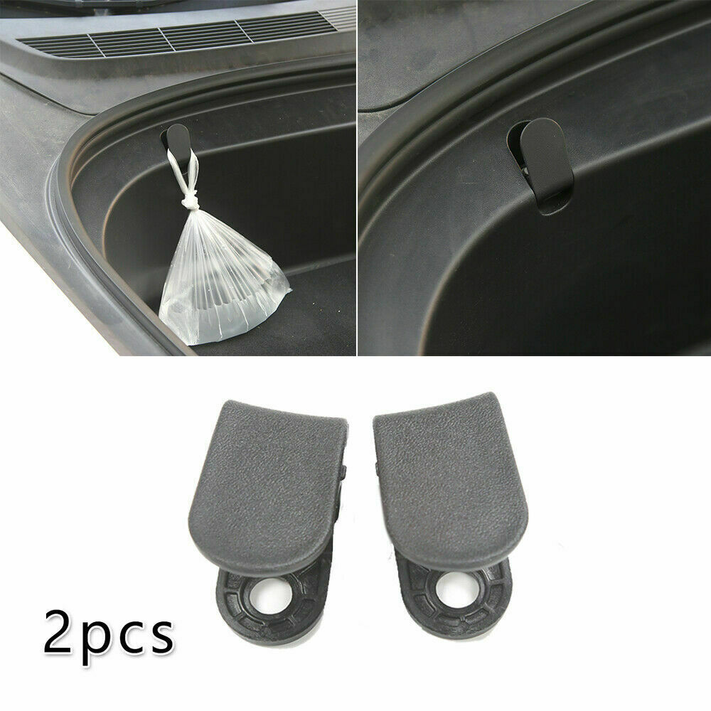 Tesla Model 3 Frunk Hooks, Cargo Holders, 2017-2022