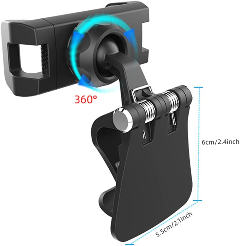 Tesla Model 3, Y Rear Seat Phone Mount W/ Hook, 2017-2023