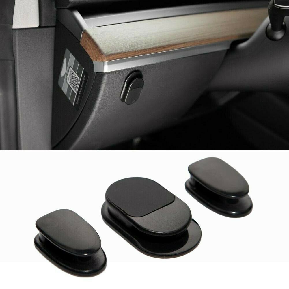 Tesla Model 3, Y Seat Back, Headrest Hook Hangers, 3pc Set