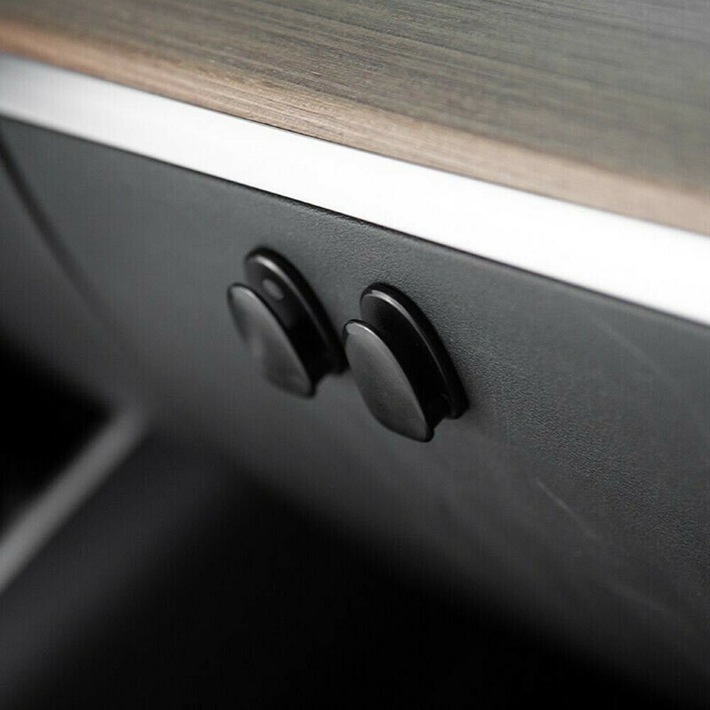 Tesla Model 3, Y Seat Back, Headrest Hook Hangers, 3pc Set