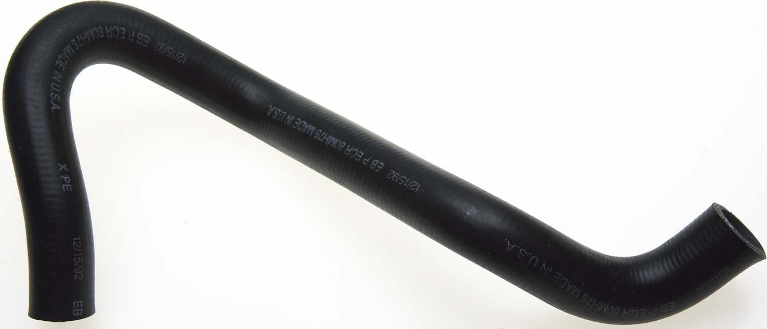 Tesla Model S Premium Molded Heater Hose, Front, 2012-2016