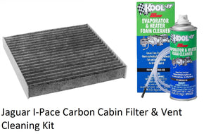 Jaguar I-Pace Interior Vent & Cabin Filter Cleaning Kit, 2019-2021