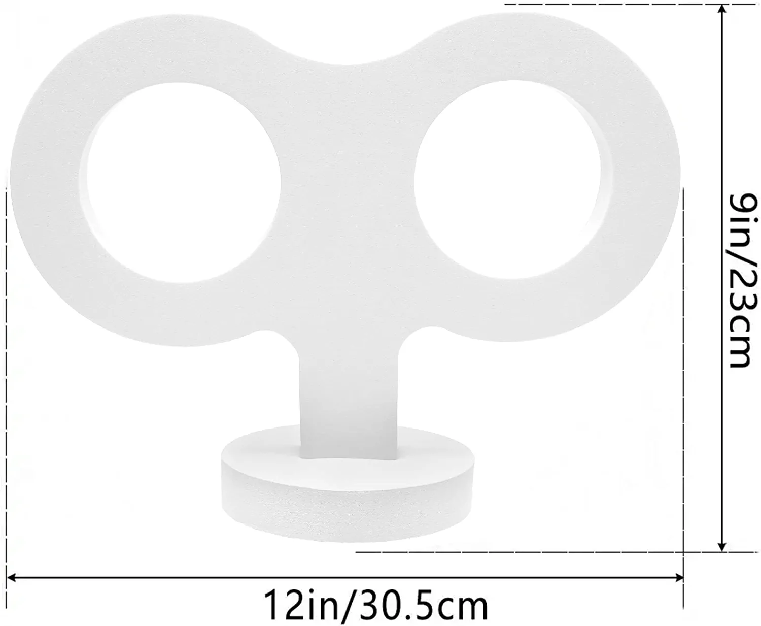 Smart Car Fortwo Wind Up Key, White