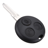 Smart Car Fortwo 3 Button Remote Key Fob Case For City Roadster Fortwo Forfour Coupe