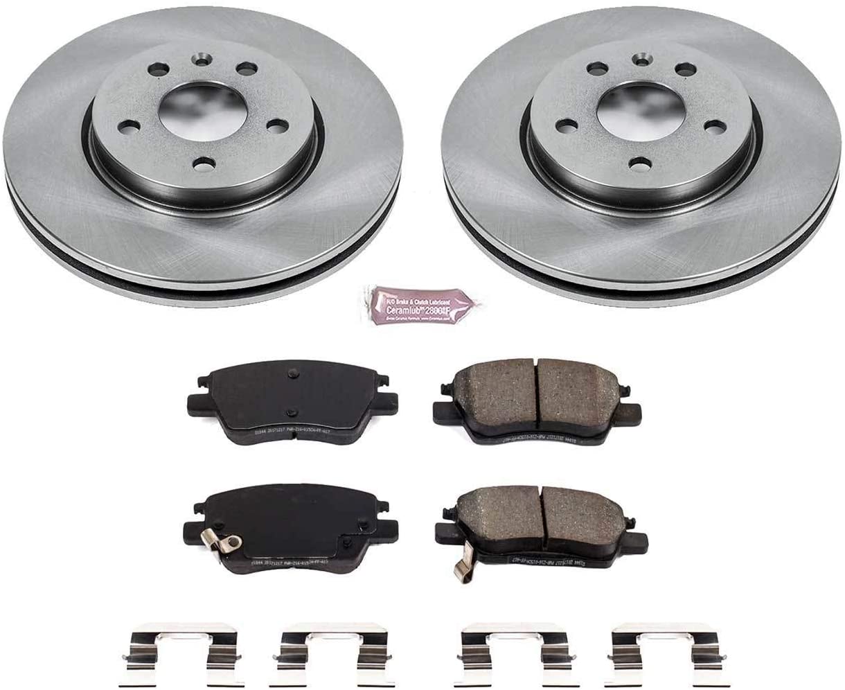 Chevy Bolt EV Power Stop Front Autospecialty Brake Kit, 2017-2021