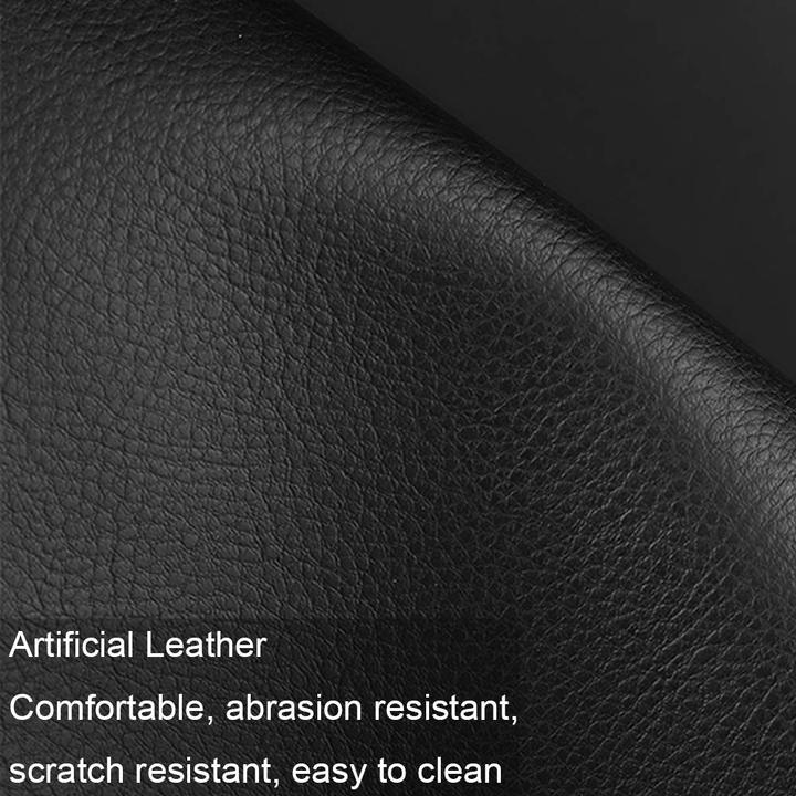 Tesla Model 3, Y, Leather Center Console Armrest Cover, Black