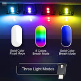 	Tesla Model 3, Y Back Seat LED Lighting, USB-C, 8 Colors, Adjustable, 2020-2021