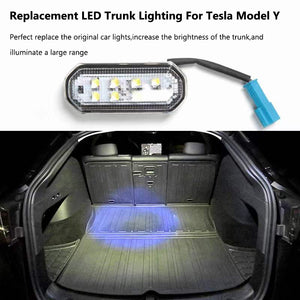 Tesla Model Y Rear Trunk Luggage Light, Super-Bright 8 LED Replacement, 2020-2022