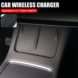 Tesla Model 3, Y, Charging Dock Silicone Rubber Liner, Anti-skid, Non-Slip, Black, Gray or White