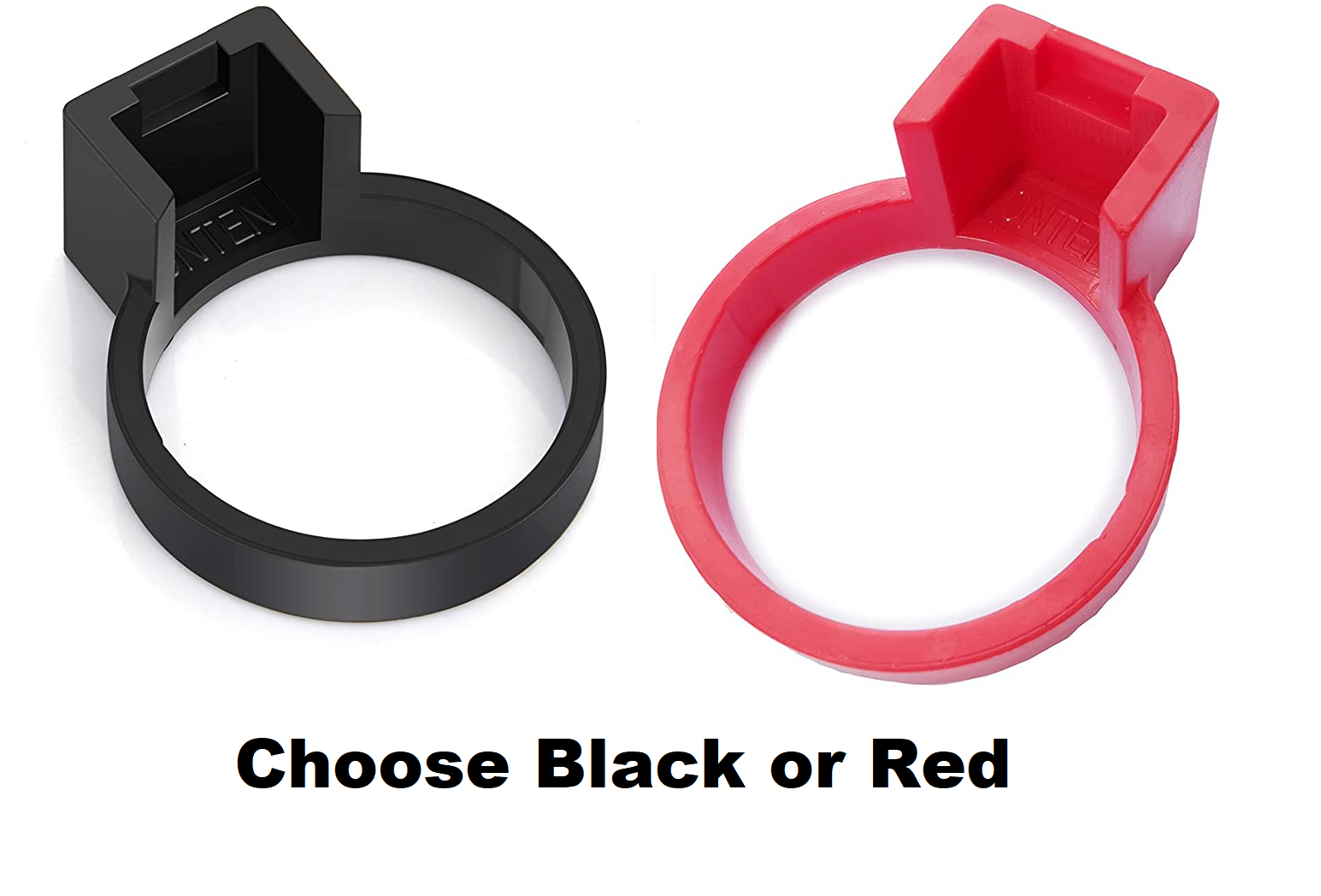 Tesla Model 3, Y J1772 Charging Lock Adapter, Black or Red